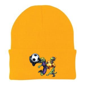 Zombie Soccer Kick Knit Cap Winter Beanie