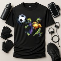 Zombie Soccer Kick Cooling Performance Crew T-Shirt