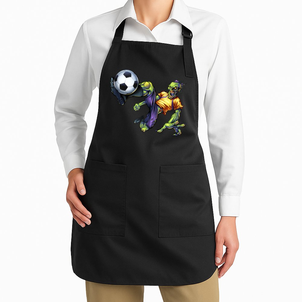 Zombie Soccer Kick Apron