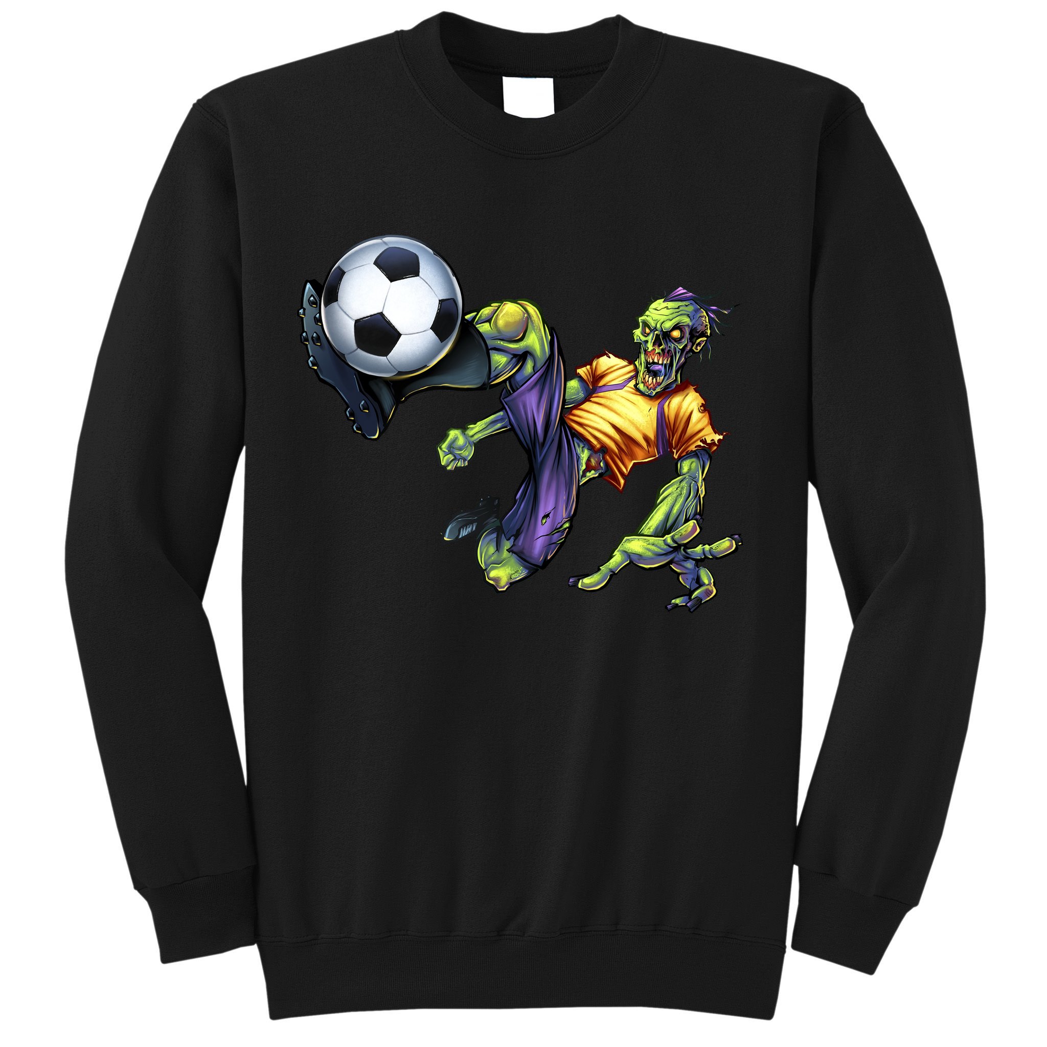 Zombie Soccer Kick Sweatshirt