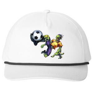 Zombie Soccer Kick Snapback Five-Panel Rope Hat