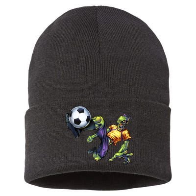 Zombie Soccer Kick Sustainable Knit Beanie