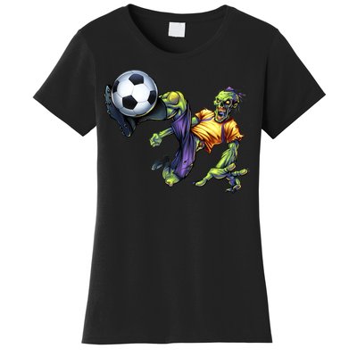 Zombie Soccer Kick Women's T-Shirt