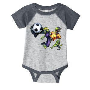 Zombie Soccer Kick Infant Baby Jersey Bodysuit