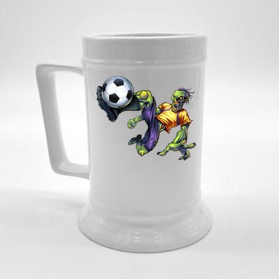 Zombie Soccer Kick Beer Stein