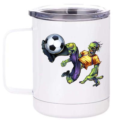 Zombie Soccer Kick 12 oz Stainless Steel Tumbler Cup