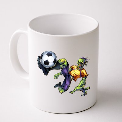 Zombie Soccer Kick Coffee Mug