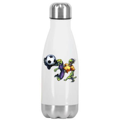 Zombie Soccer Kick Stainless Steel Insulated Water Bottle