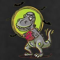 Zombie T-Rex 15oz Campfire Ceramic Mug