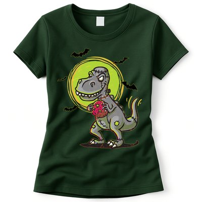 Zombie T-Rex Womens T-Shirt