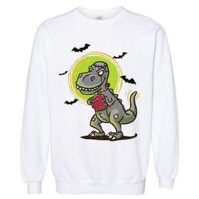 Zombie T-Rex Garment-Dyed Sweatshirt