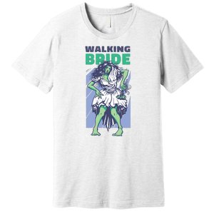 Zombie Walking Bride Premium T-Shirt