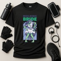 Zombie Walking Bride Cooling Performance Crew T-Shirt