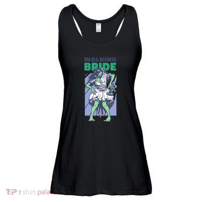 Zombie Walking Bride Ladies Essential Flowy Tank