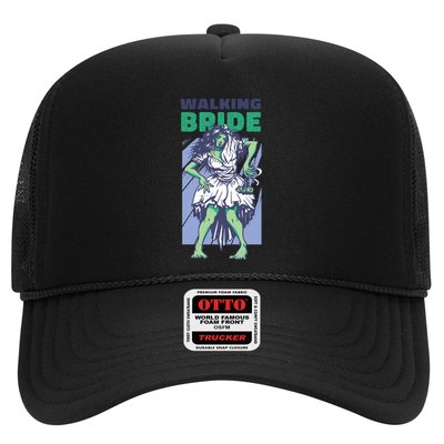 Zombie Walking Bride Trucker Hat
