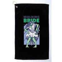 Zombie Walking Bride Golf Towel