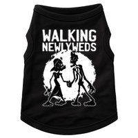 Zombie Walking Newlyweds Doggie Tank