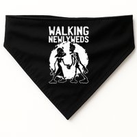 Zombie Walking Newlyweds USA-Made Doggie Bandana