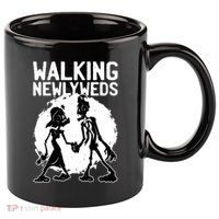 Zombie Walking Newlyweds 11oz C Handle Ceramic Mug