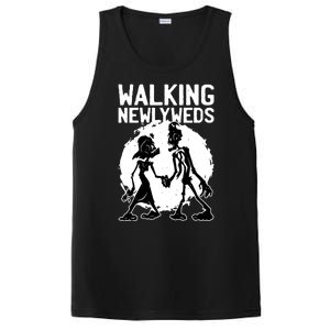 Zombie Walking Newlyweds PosiCharge Competitor Tank