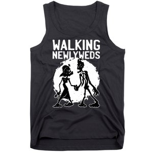 Zombie Walking Newlyweds Tank Top