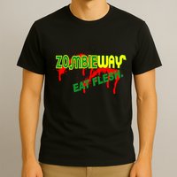 Zombie Way Eat Flesh T-Shirt
