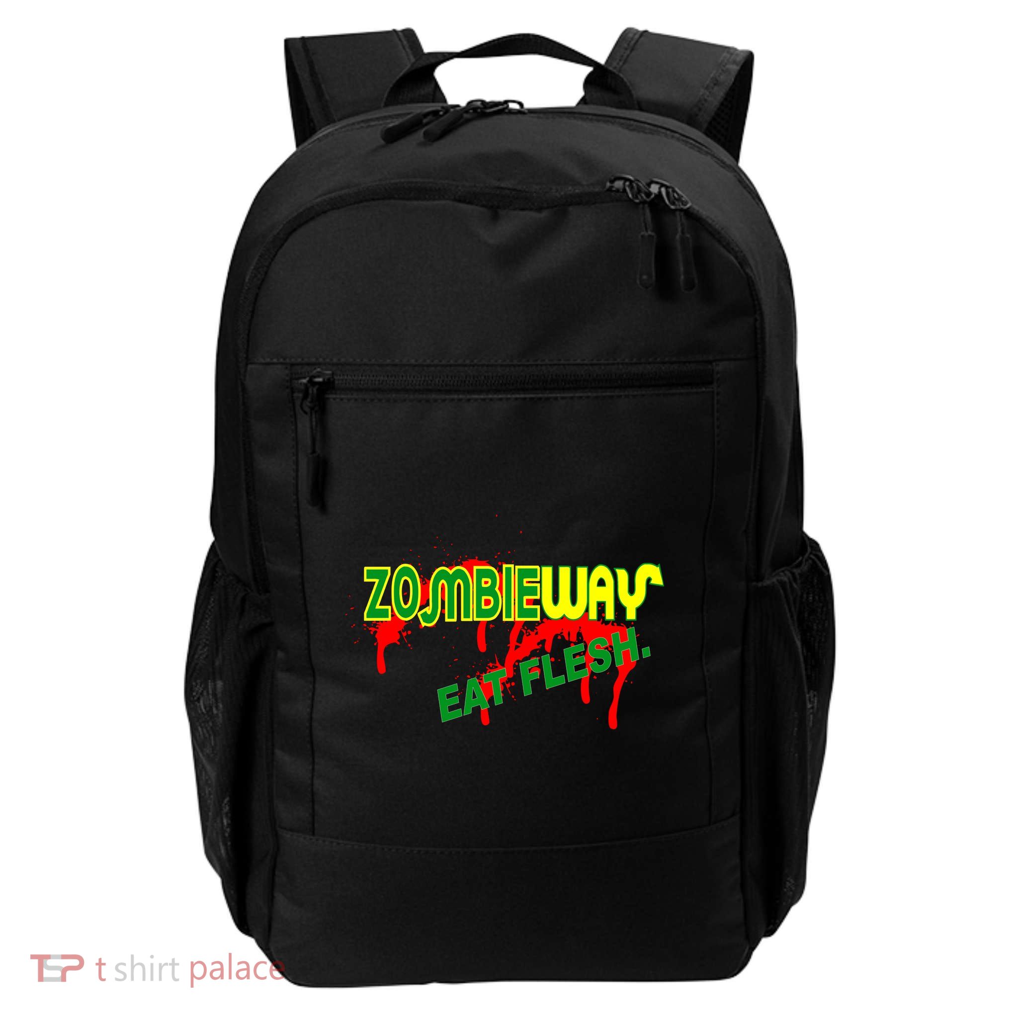 Zombie Way Eat Flesh Backpack