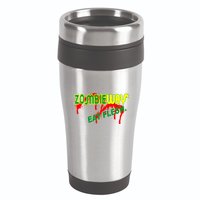 Zombie Way Eat Flesh 16oz Travel Tumbler