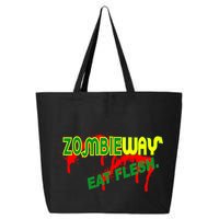 Zombie Way Eat Flesh 25L Jumbo Tote