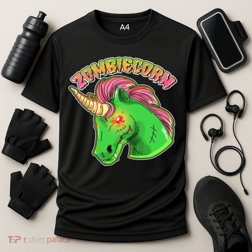 Zombiecorn Zombie Unicorn Performance Shirt