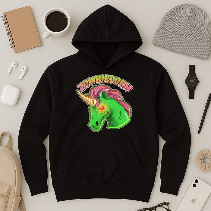 Zombiecorn Zombie Unicorn Hoodie