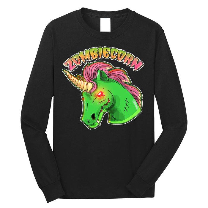 Zombiecorn Zombie Unicorn Long Sleeve Shirt