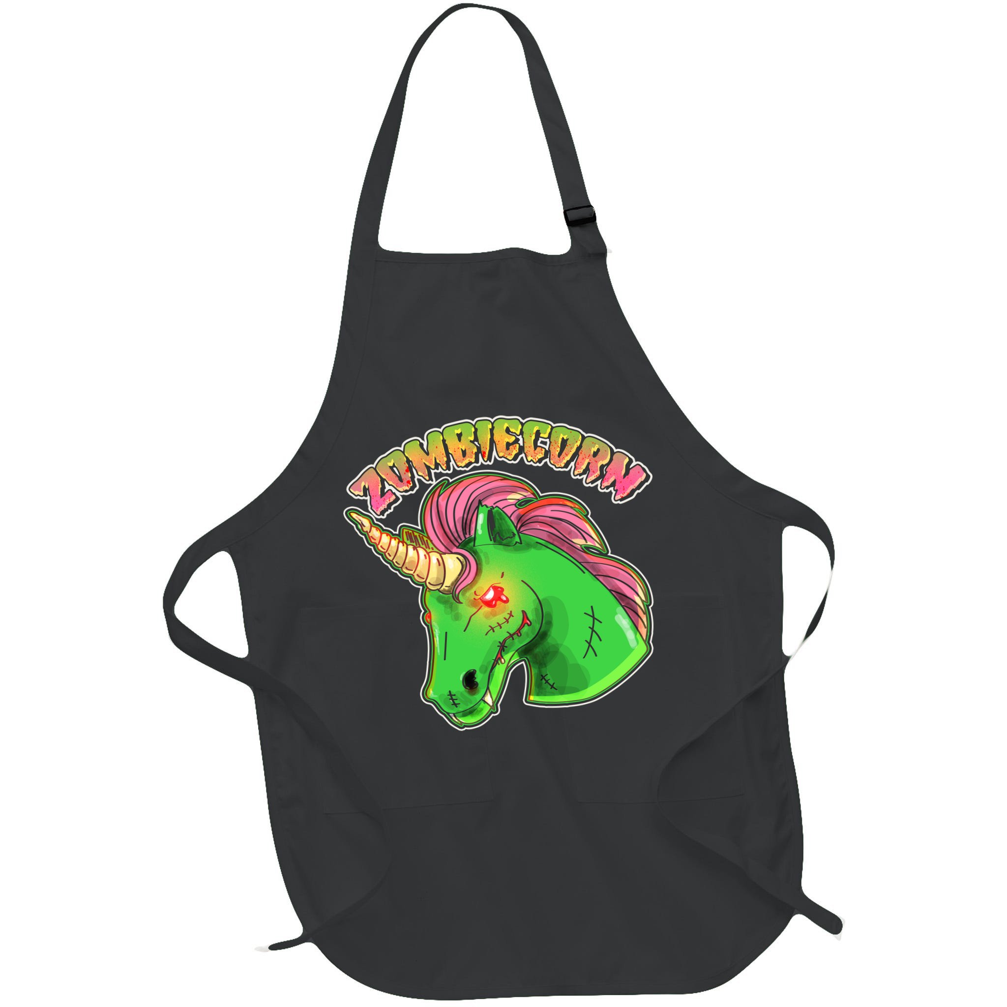 Zombiecorn Zombie Unicorn Apron