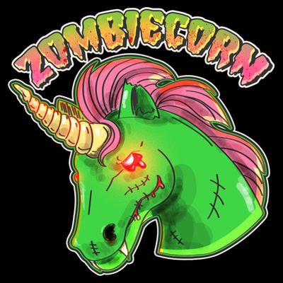 Zombiecorn Zombie Unicorn T-Shirt
