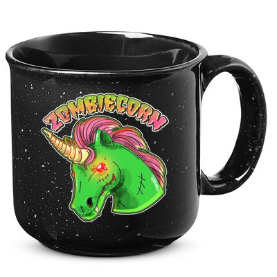 Zombiecorn Zombie Unicorn 15oz Campfire Ceramic Mug