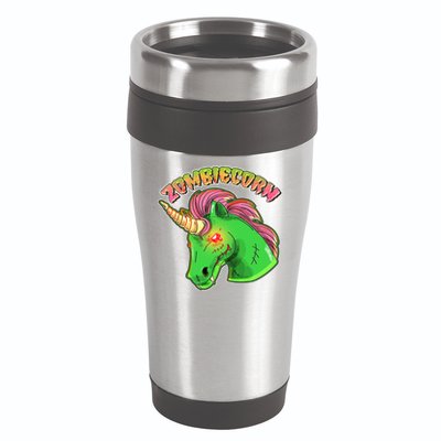 Zombiecorn Zombie Unicorn 16oz Travel Tumbler