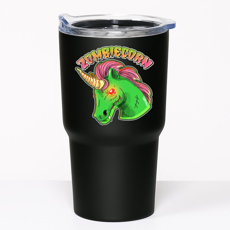 Zombiecorn Zombie Unicorn Tumbler