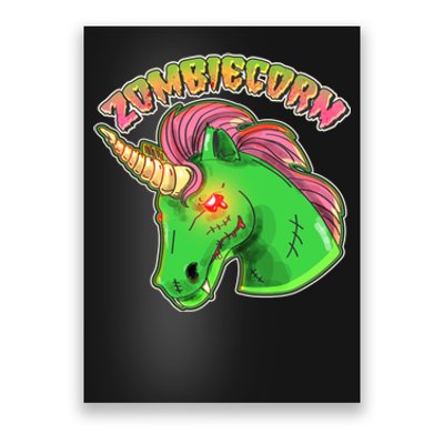 Zombiecorn Zombie Unicorn Poster