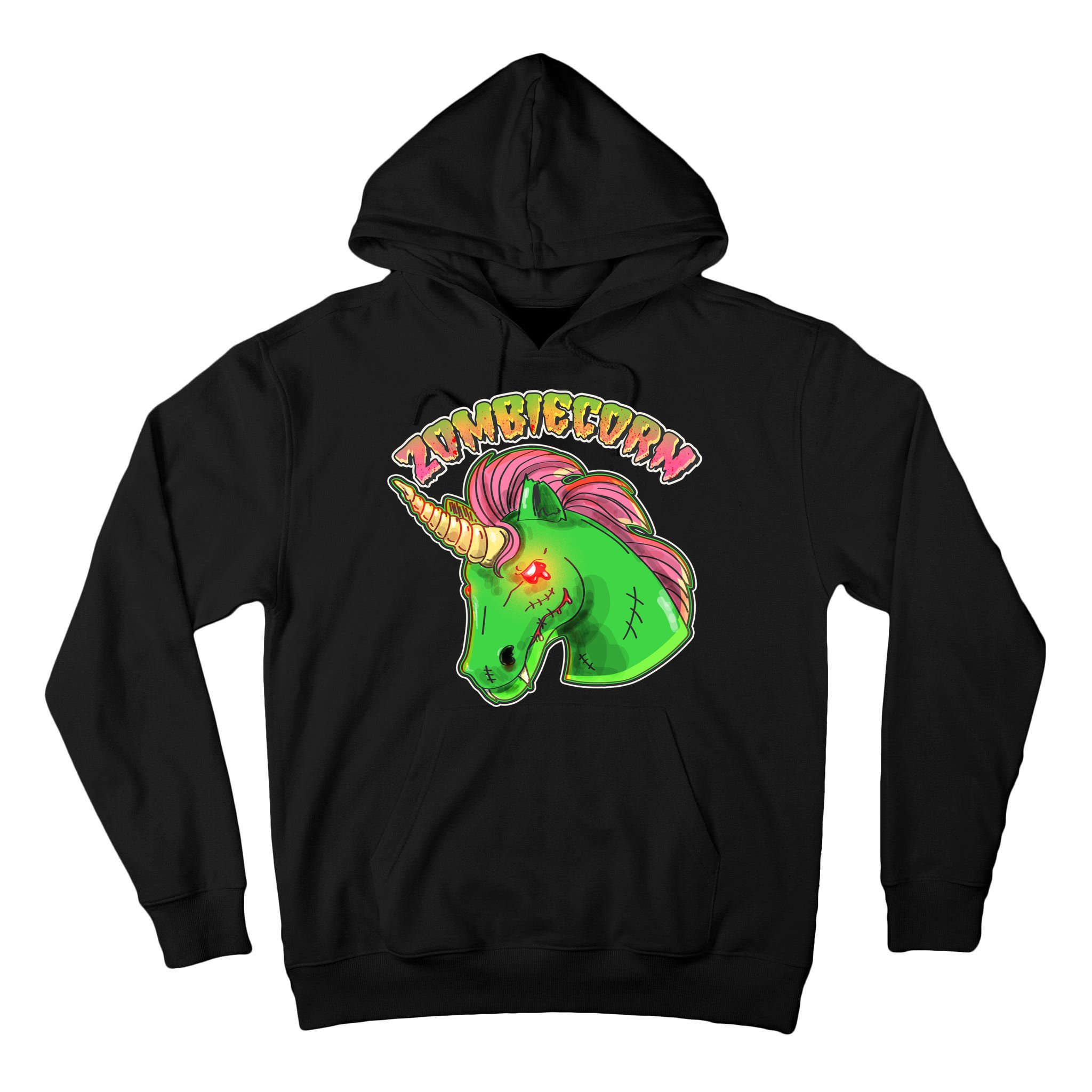 Zombiecorn Zombie Unicorn Tall Hoodie