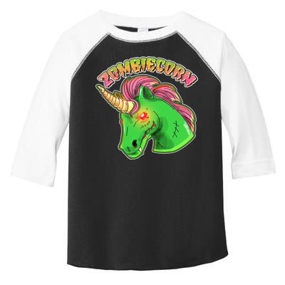 Zombiecorn Zombie Unicorn Toddler Fine Jersey T-Shirt