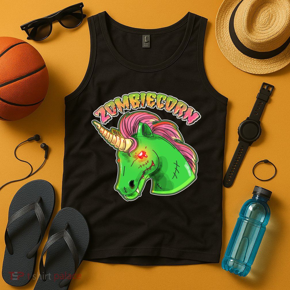 Zombiecorn Zombie Unicorn Tank Top
