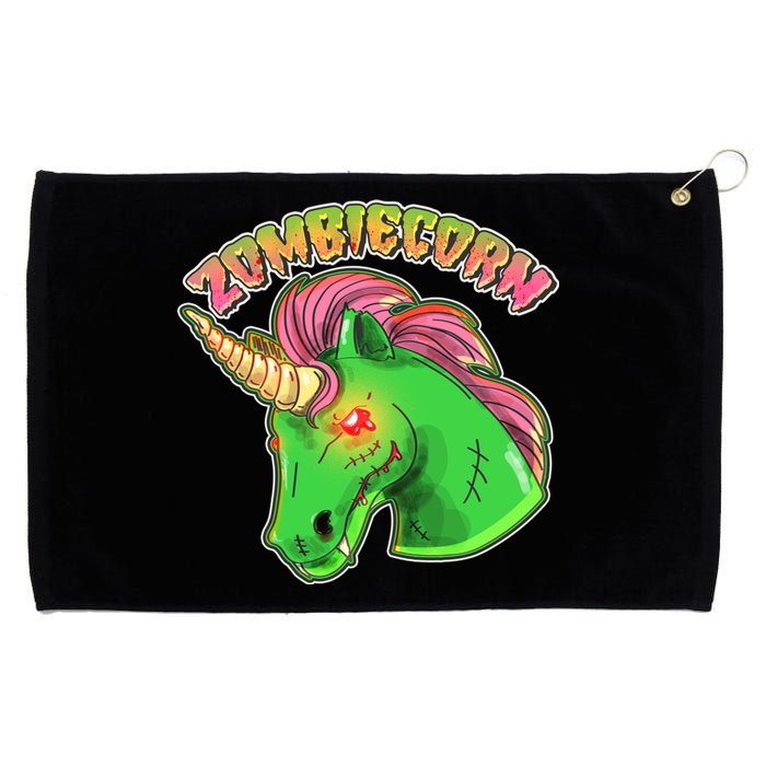 Zombiecorn Zombie Unicorn Grommeted Golf Towel