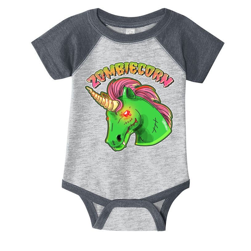Zombiecorn Zombie Unicorn Infant Baby Jersey Bodysuit