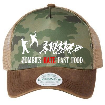 Zombies Eat Brains You'll Be Fine Legacy Tie Dye Trucker Hat