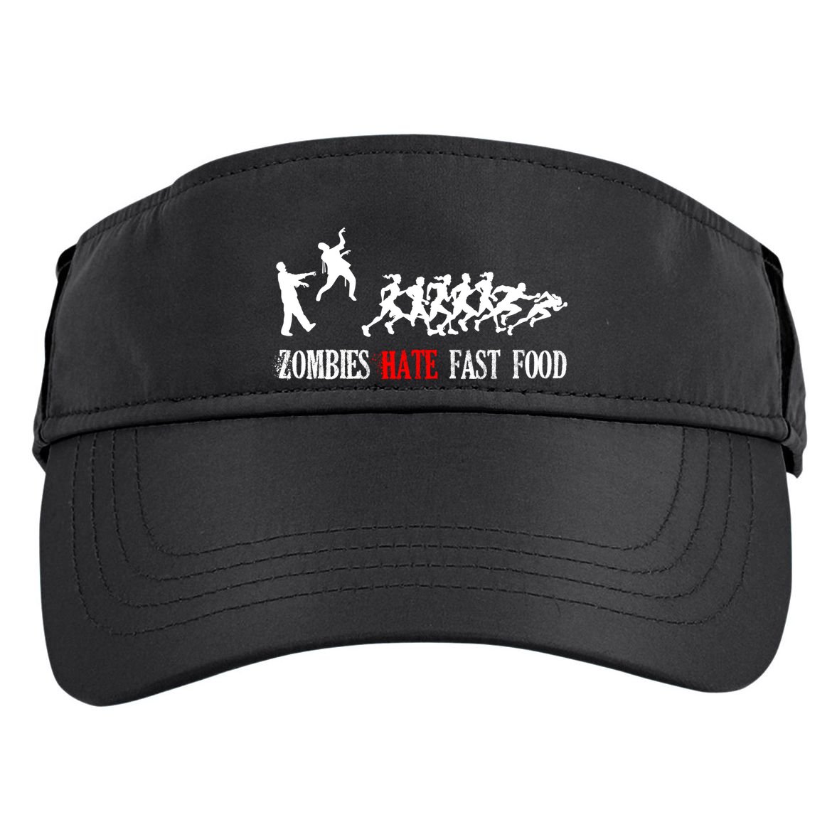 Zombies Eat Brains You'll Be Fine Adult Drive Performance Visor