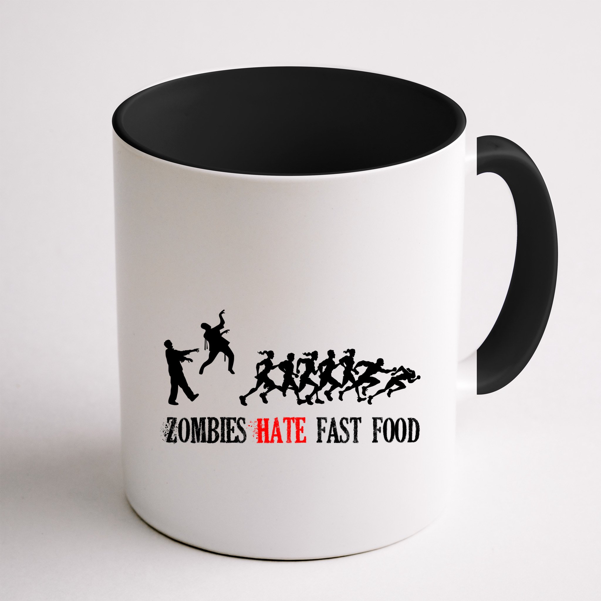 Zombies Eat Brains You'll Be Fine Mug