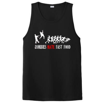 Zombies Eat Brains You'll Be Fine PosiCharge Competitor Tank