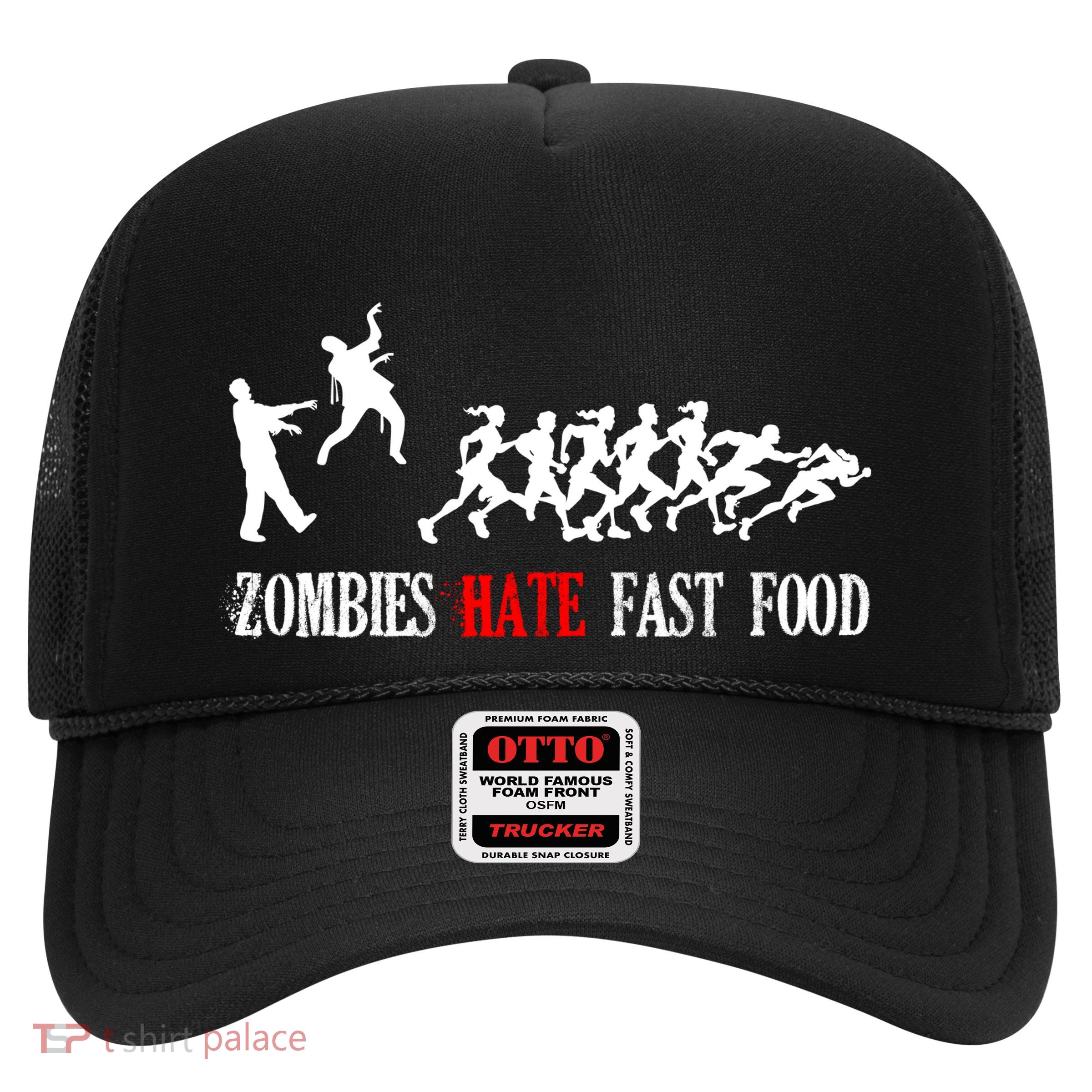 Zombies Eat Brains You'll Be Fine Trucker Hat