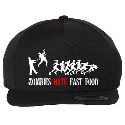 Zombies Eat Brains You'll Be Fine Wool Snapback Cap