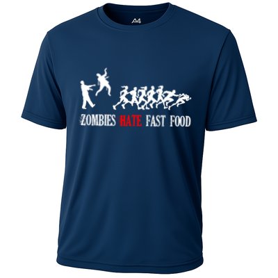 Zombies Eat Brains You'll Be Fine Performance Shirt